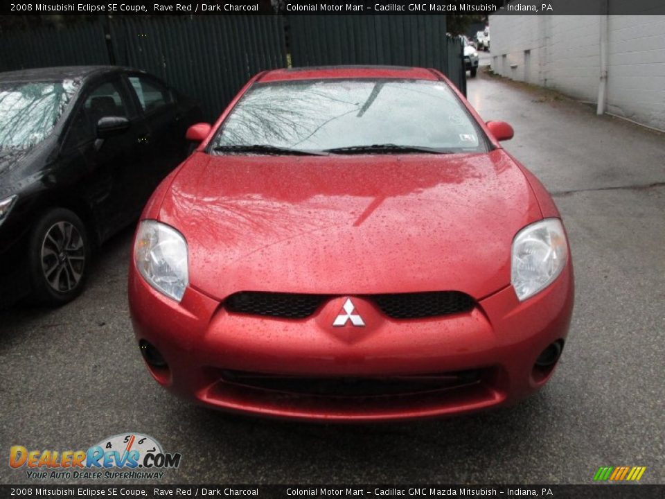 2008 Mitsubishi Eclipse SE Coupe Rave Red / Dark Charcoal Photo #7