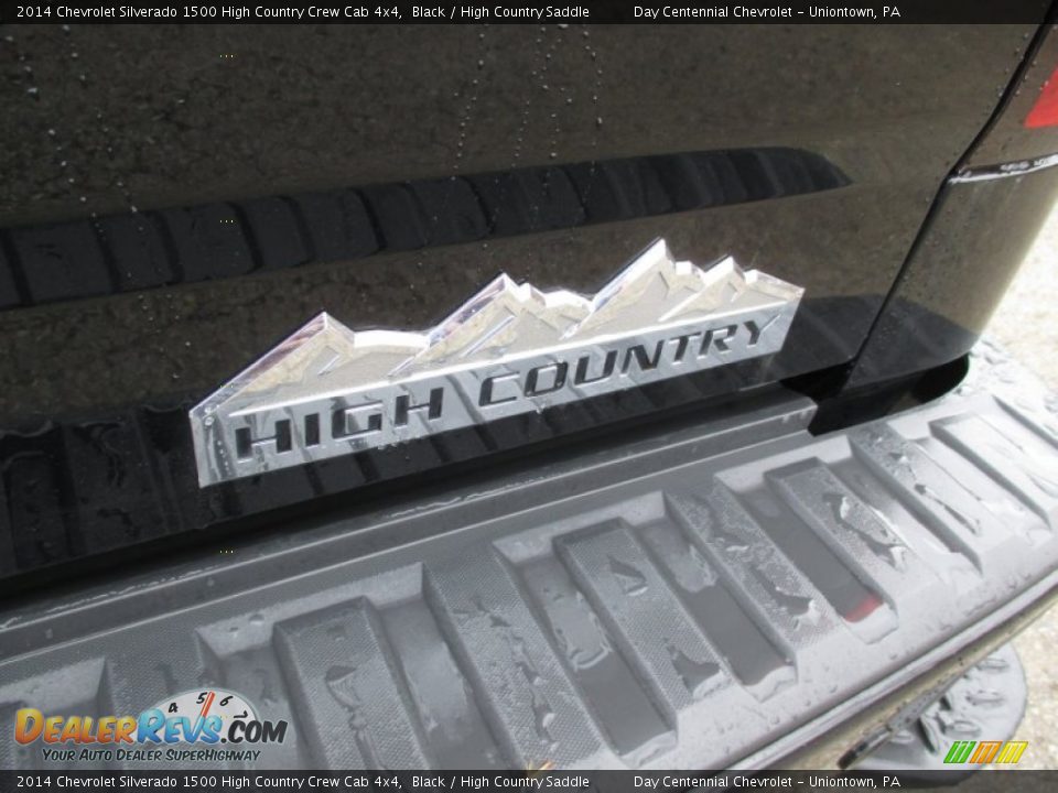 2014 Chevrolet Silverado 1500 High Country Crew Cab 4x4 Black / High Country Saddle Photo #9