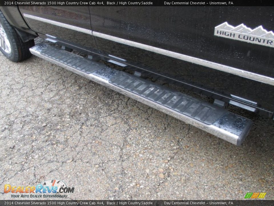 2014 Chevrolet Silverado 1500 High Country Crew Cab 4x4 Black / High Country Saddle Photo #12