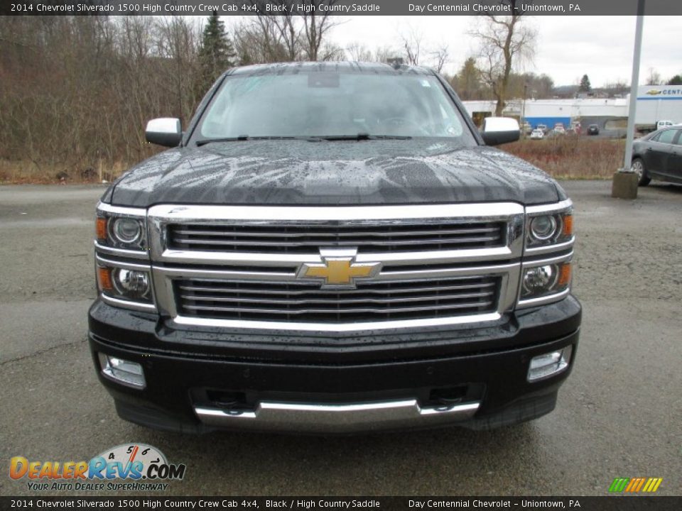 2014 Chevrolet Silverado 1500 High Country Crew Cab 4x4 Black / High Country Saddle Photo #15
