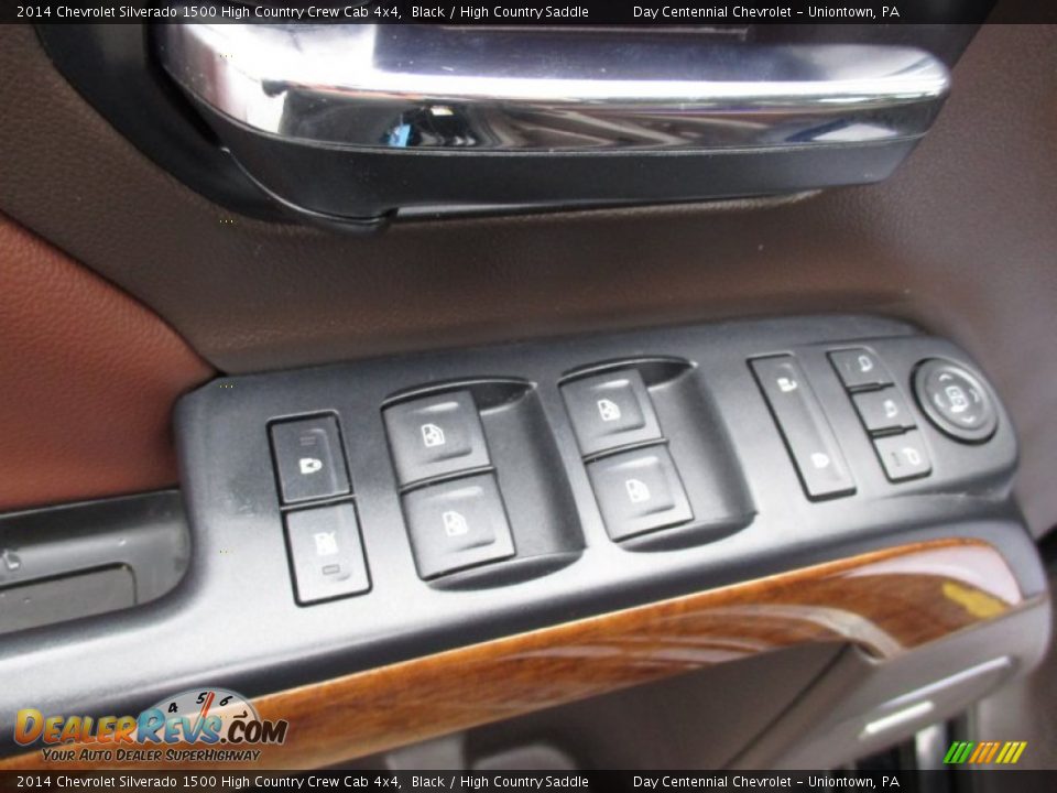 2014 Chevrolet Silverado 1500 High Country Crew Cab 4x4 Black / High Country Saddle Photo #19