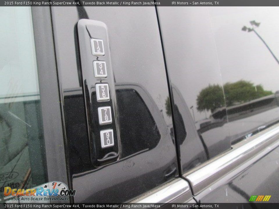 2015 Ford F150 King Ranch SuperCrew 4x4 Tuxedo Black Metallic / King Ranch Java/Mesa Photo #8