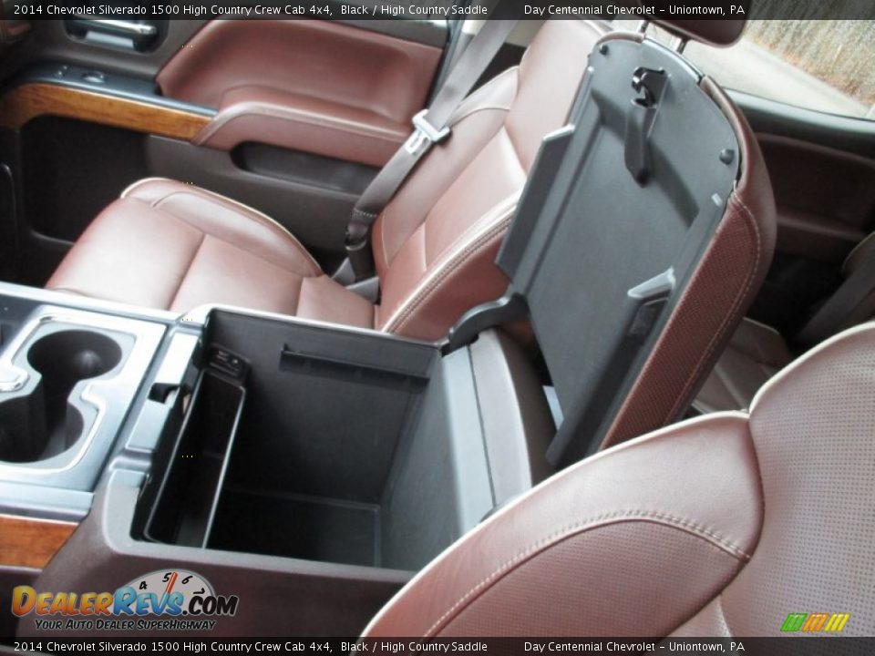 2014 Chevrolet Silverado 1500 High Country Crew Cab 4x4 Black / High Country Saddle Photo #27