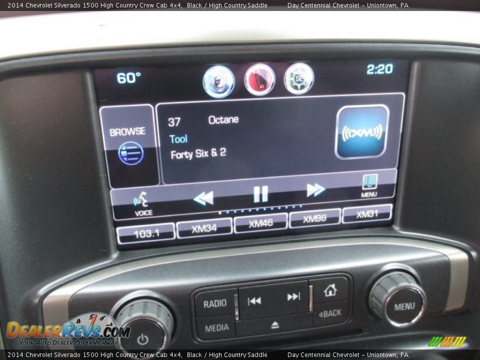 2014 Chevrolet Silverado 1500 High Country Crew Cab 4x4 Black / High Country Saddle Photo #30