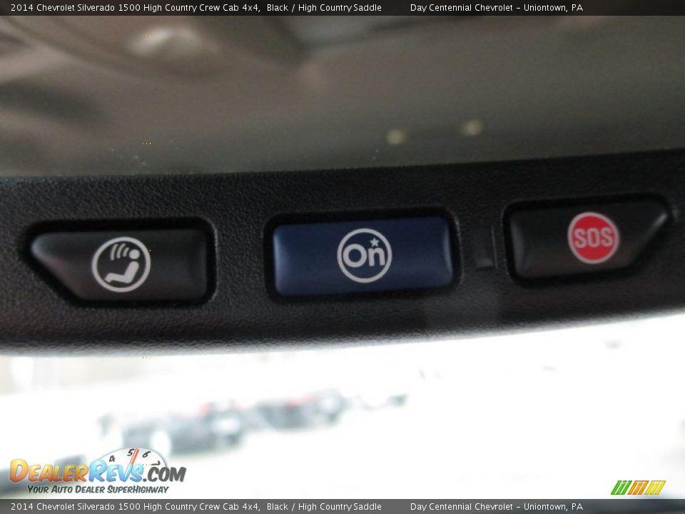 2014 Chevrolet Silverado 1500 High Country Crew Cab 4x4 Black / High Country Saddle Photo #32