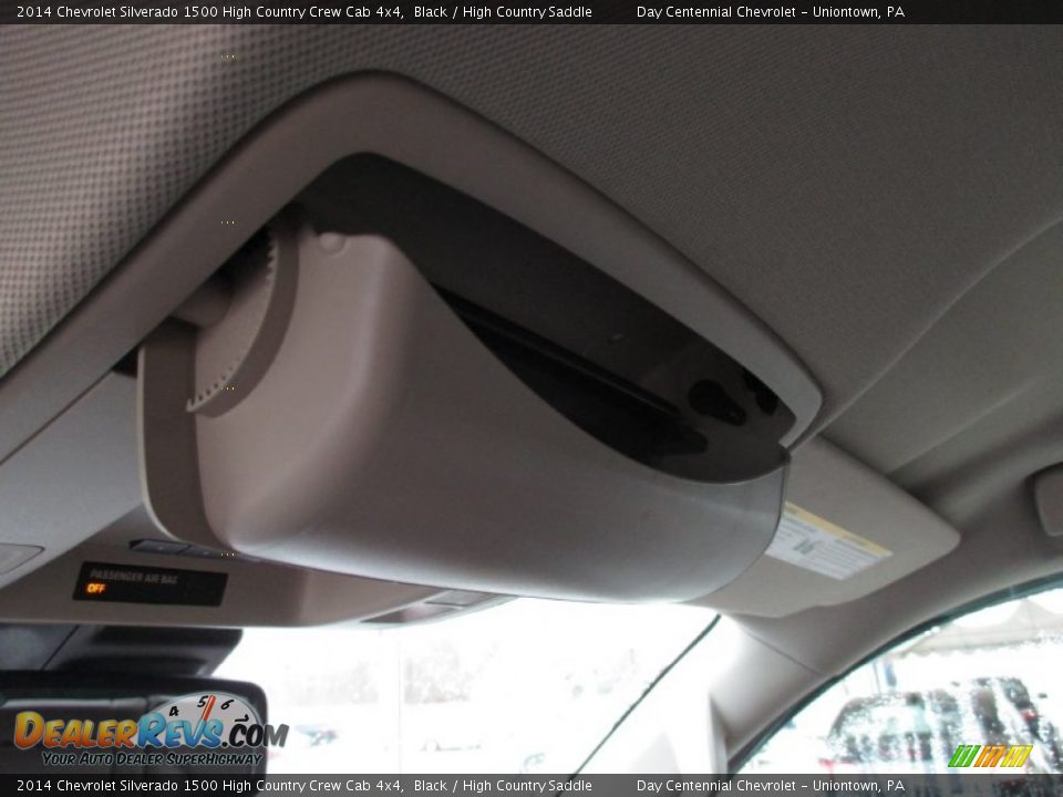 2014 Chevrolet Silverado 1500 High Country Crew Cab 4x4 Black / High Country Saddle Photo #33