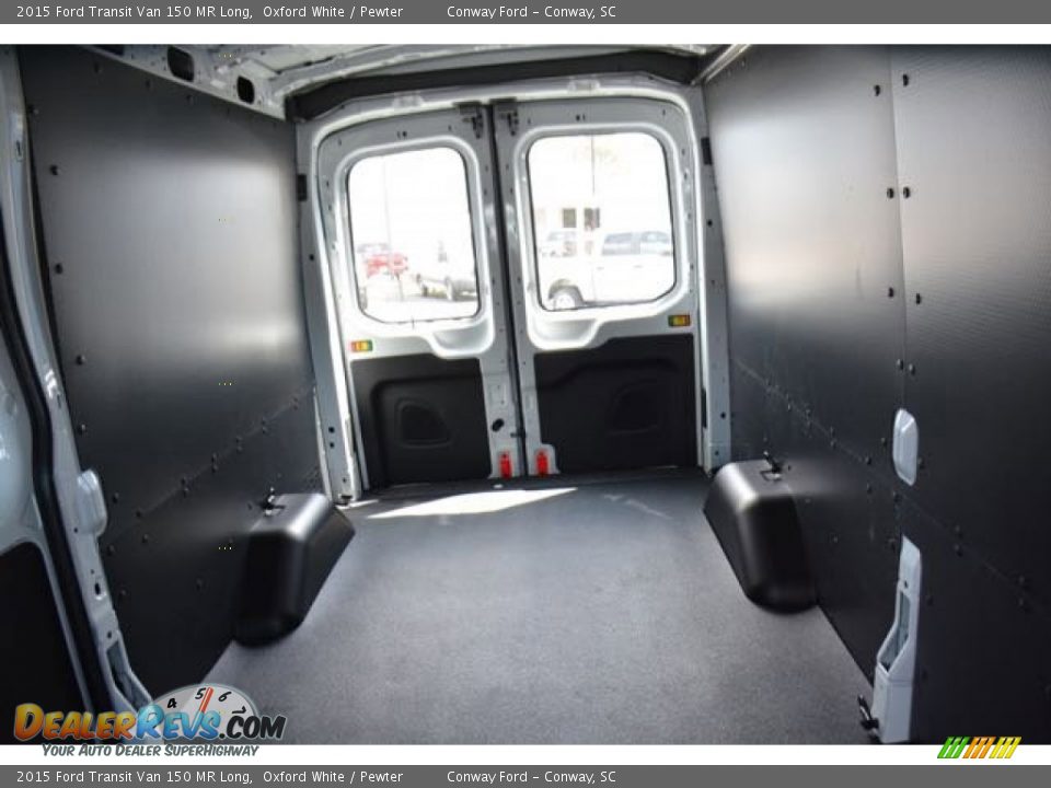2015 Ford Transit Van 150 MR Long Oxford White / Pewter Photo #19