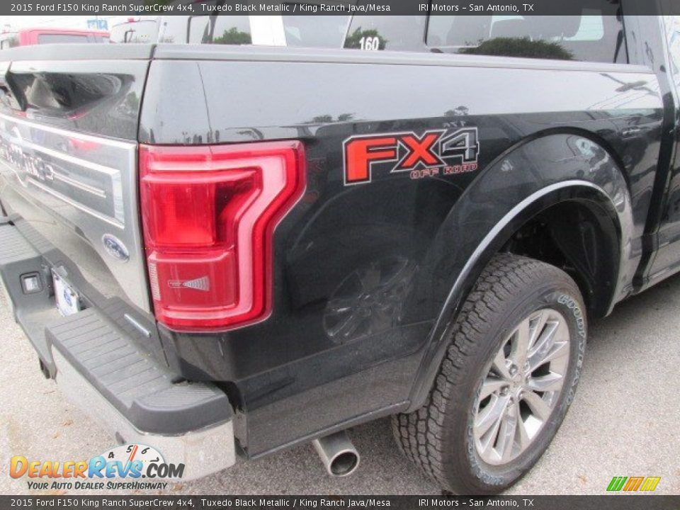 2015 Ford F150 King Ranch SuperCrew 4x4 Tuxedo Black Metallic / King Ranch Java/Mesa Photo #15