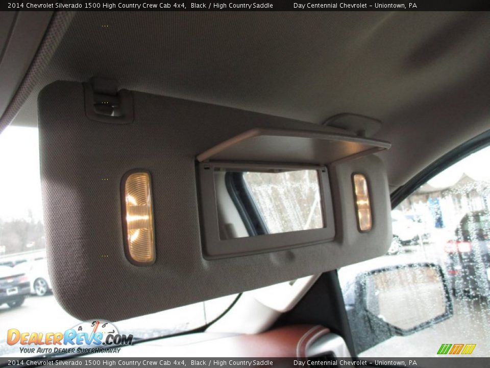 2014 Chevrolet Silverado 1500 High Country Crew Cab 4x4 Black / High Country Saddle Photo #35