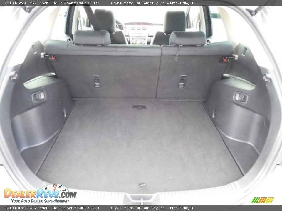 2010 Mazda CX-7 i Sport Liquid Silver Metallic / Black Photo #8