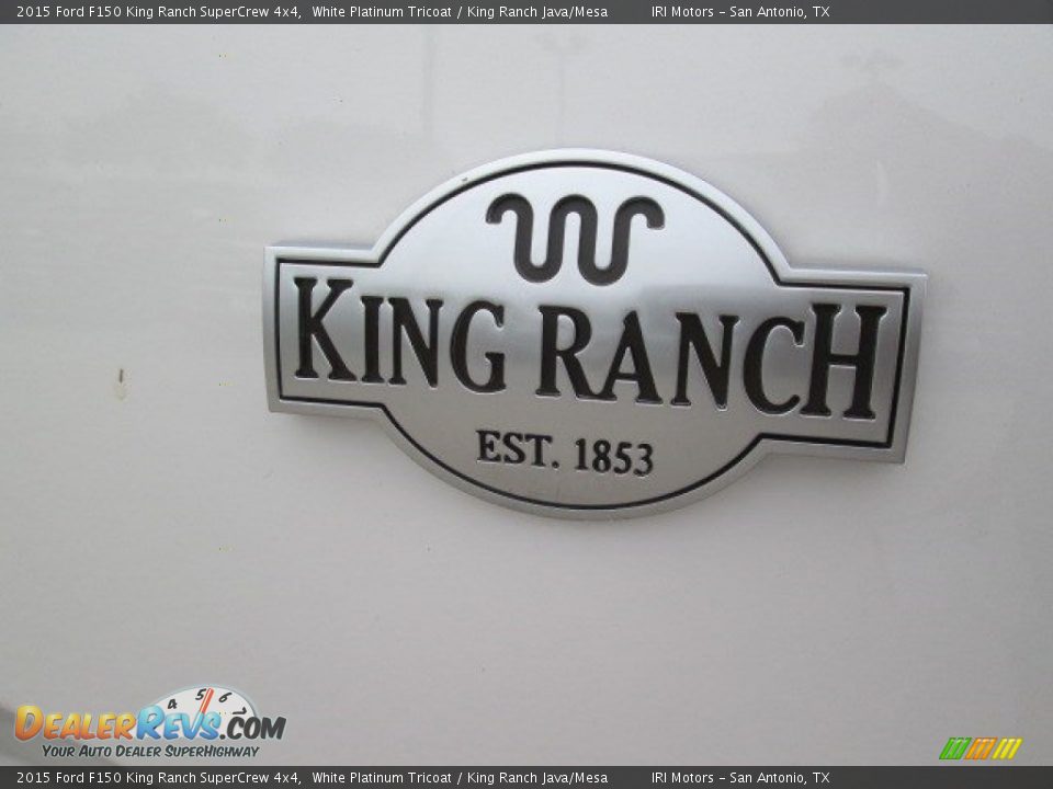 2015 Ford F150 King Ranch SuperCrew 4x4 White Platinum Tricoat / King Ranch Java/Mesa Photo #22