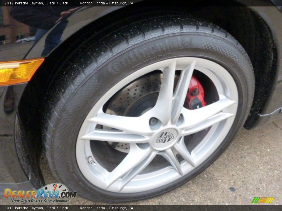 2012 Porsche Cayman Black / Black Photo #8