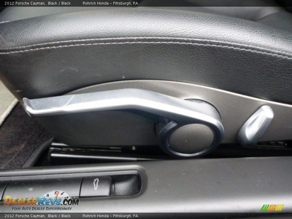 2012 Porsche Cayman Black / Black Photo #19
