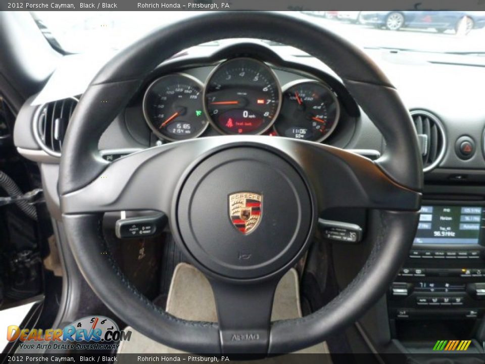 2012 Porsche Cayman  Steering Wheel Photo #20