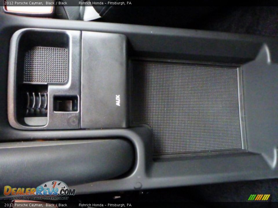 2012 Porsche Cayman Black / Black Photo #21