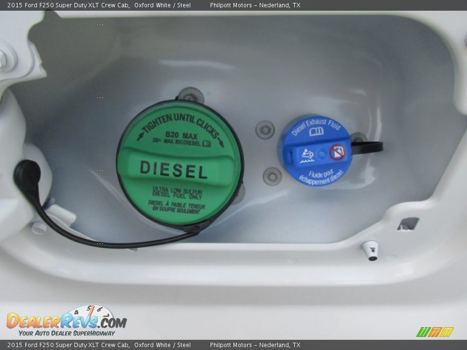 2015 Ford F250 Super Duty XLT Crew Cab Oxford White / Steel Photo #16