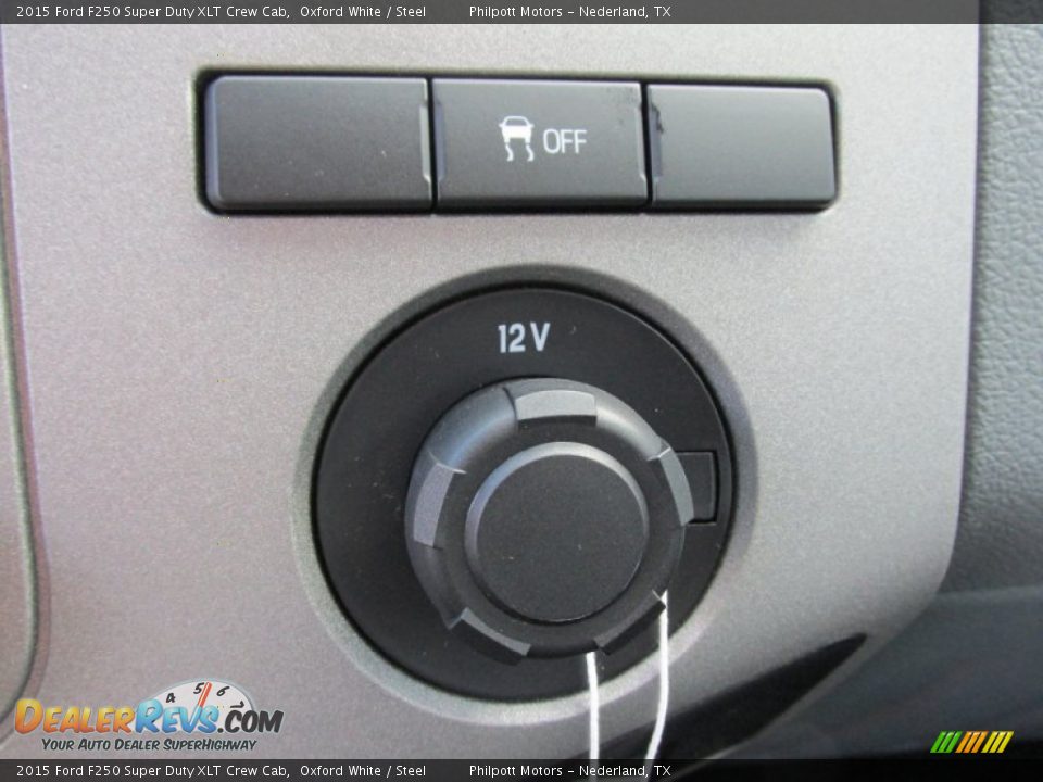 2015 Ford F250 Super Duty XLT Crew Cab Oxford White / Steel Photo #29