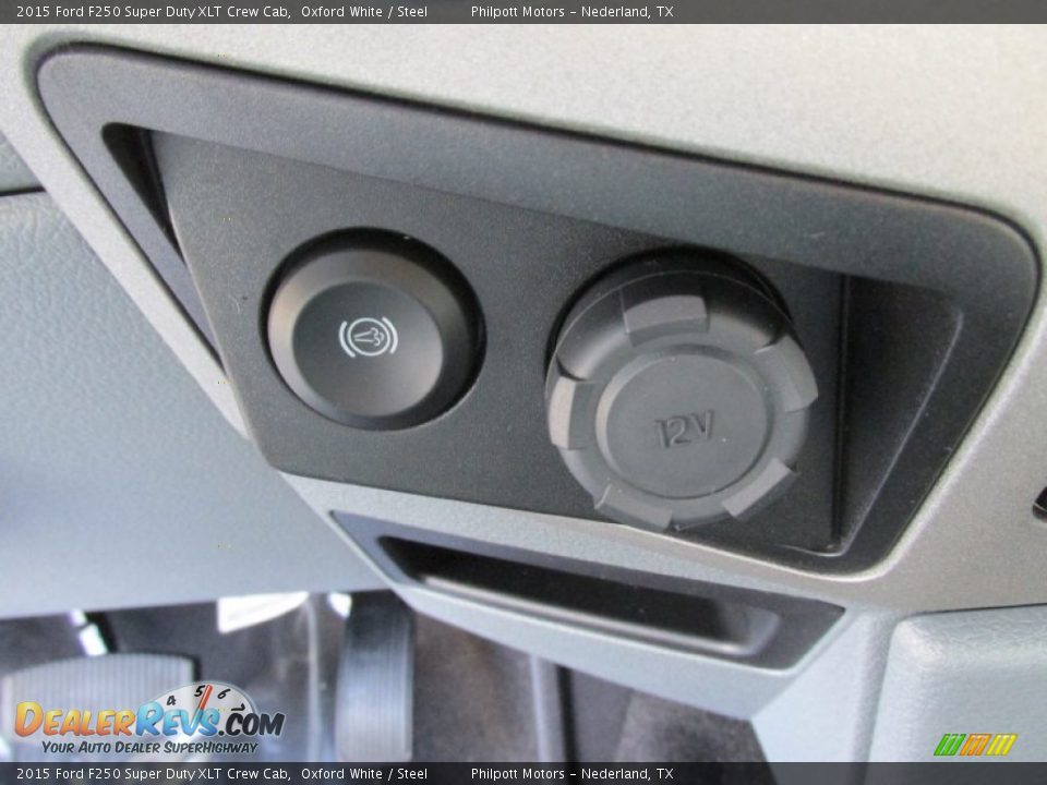 2015 Ford F250 Super Duty XLT Crew Cab Oxford White / Steel Photo #31