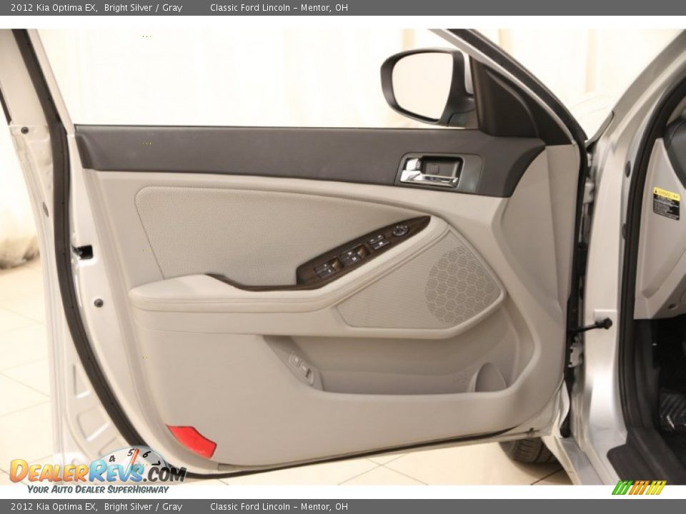 2012 Kia Optima EX Bright Silver / Gray Photo #4