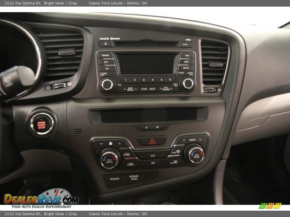 2012 Kia Optima EX Bright Silver / Gray Photo #8