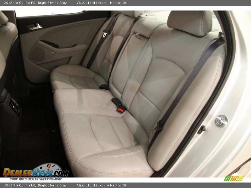 2012 Kia Optima EX Bright Silver / Gray Photo #12