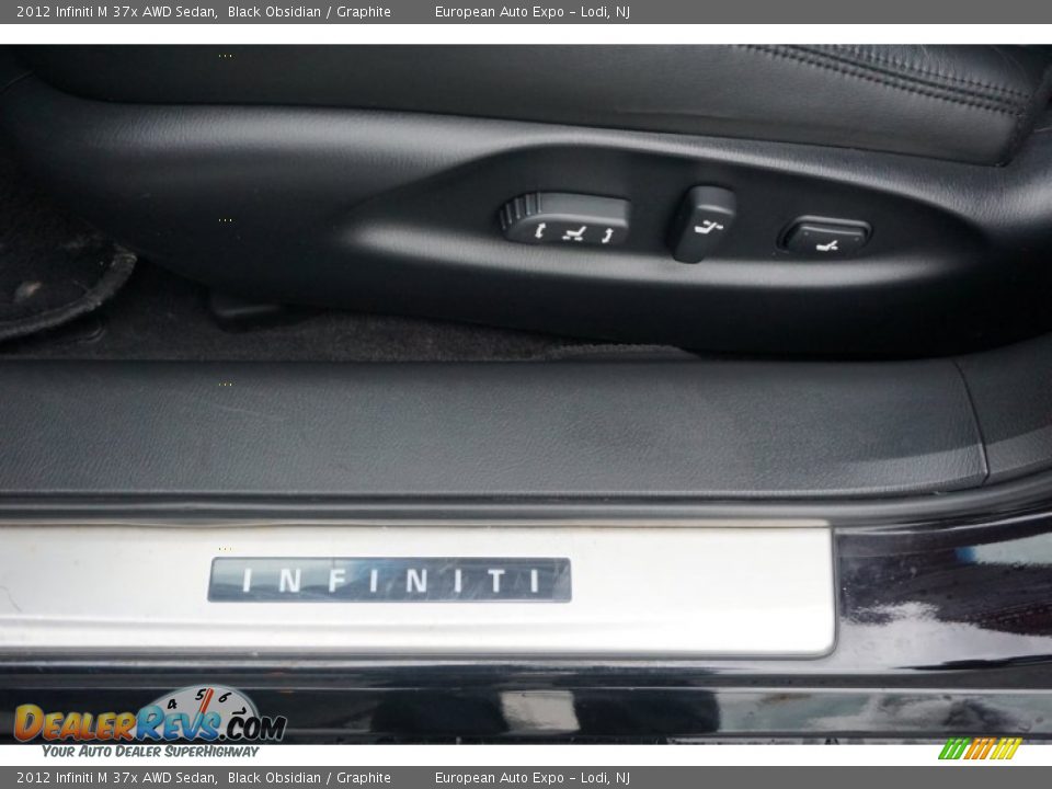 2012 Infiniti M 37x AWD Sedan Black Obsidian / Graphite Photo #23