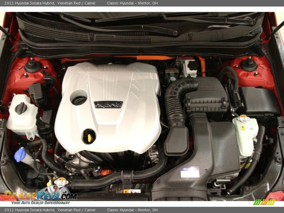 2011 Hyundai Sonata Hybrid 2.4 Liter h DOHC 16-Valve D-CVVT 4 Cylinder Gasoline/Electric Hybrid Engine Photo #15