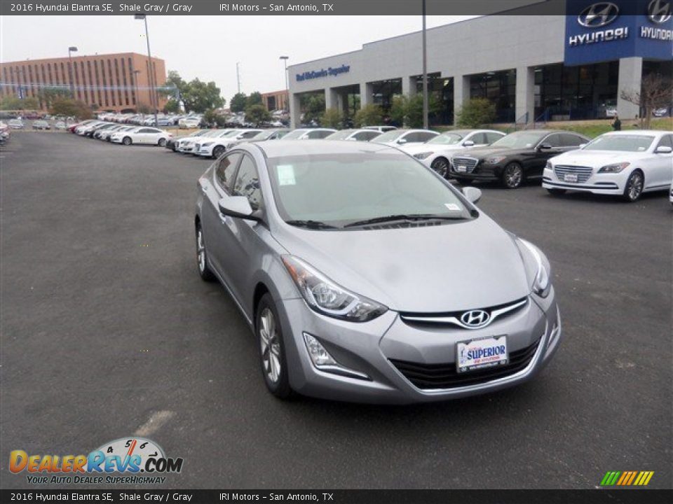 2016 Hyundai Elantra SE Shale Gray / Gray Photo #1