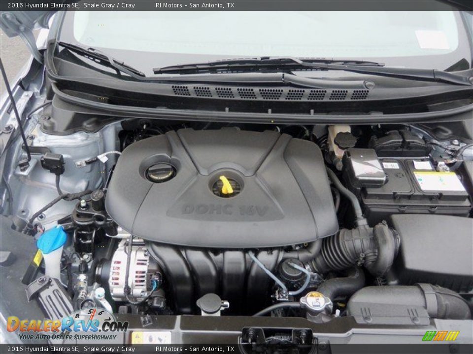 2016 Hyundai Elantra SE Shale Gray / Gray Photo #4