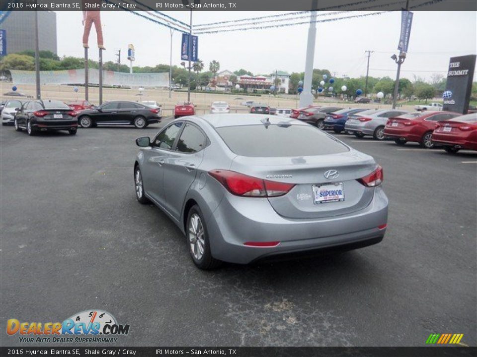 2016 Hyundai Elantra SE Shale Gray / Gray Photo #6