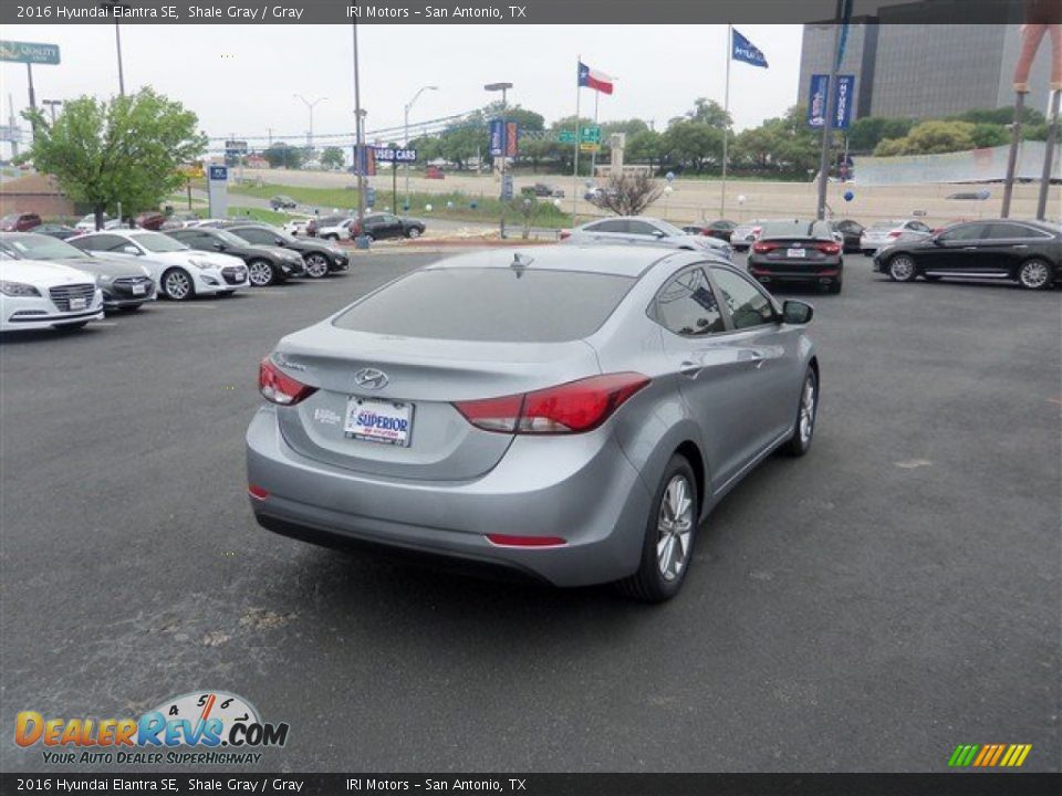 2016 Hyundai Elantra SE Shale Gray / Gray Photo #8