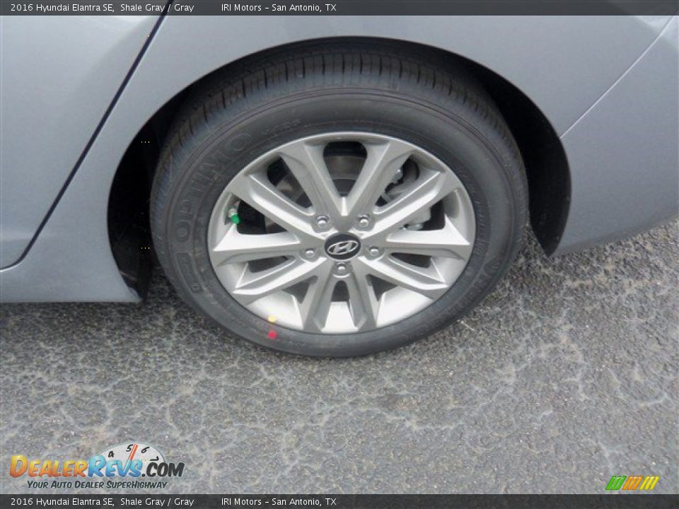 2016 Hyundai Elantra SE Shale Gray / Gray Photo #11