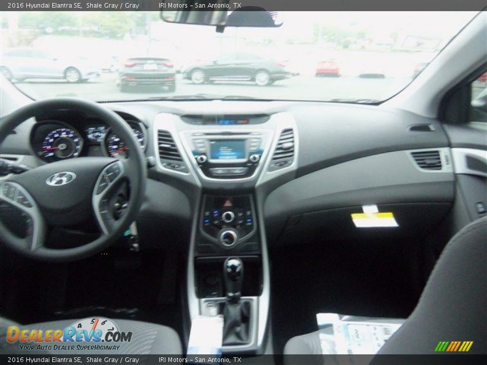 2016 Hyundai Elantra SE Shale Gray / Gray Photo #14