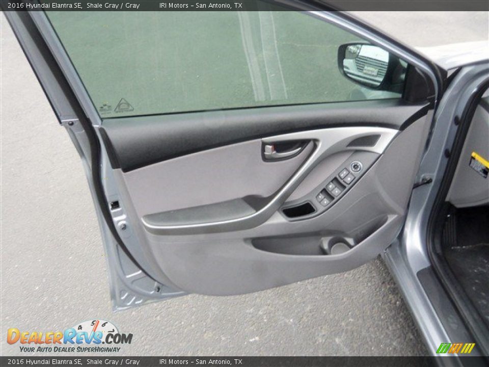 2016 Hyundai Elantra SE Shale Gray / Gray Photo #15