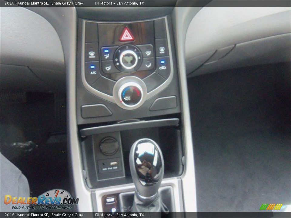 2016 Hyundai Elantra SE Shale Gray / Gray Photo #16