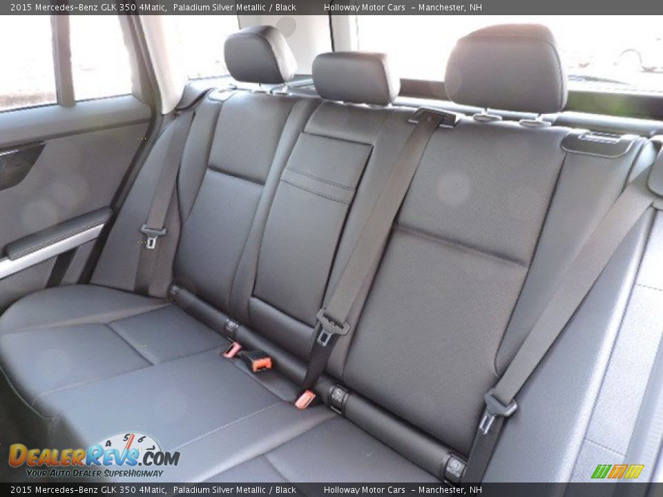 2015 Mercedes-Benz GLK 350 4Matic Paladium Silver Metallic / Black Photo #6