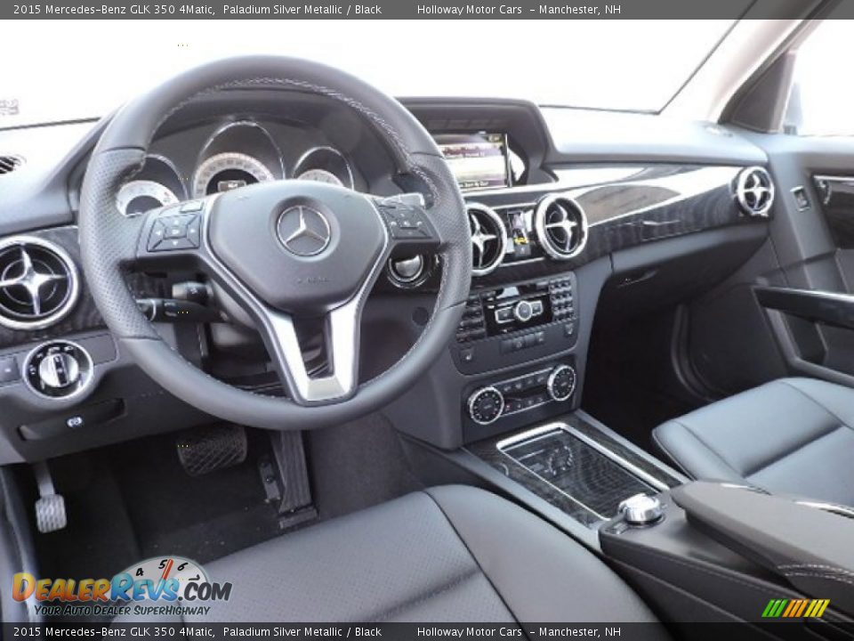 2015 Mercedes-Benz GLK 350 4Matic Paladium Silver Metallic / Black Photo #7