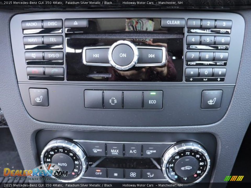 2015 Mercedes-Benz GLK 350 4Matic Paladium Silver Metallic / Black Photo #8
