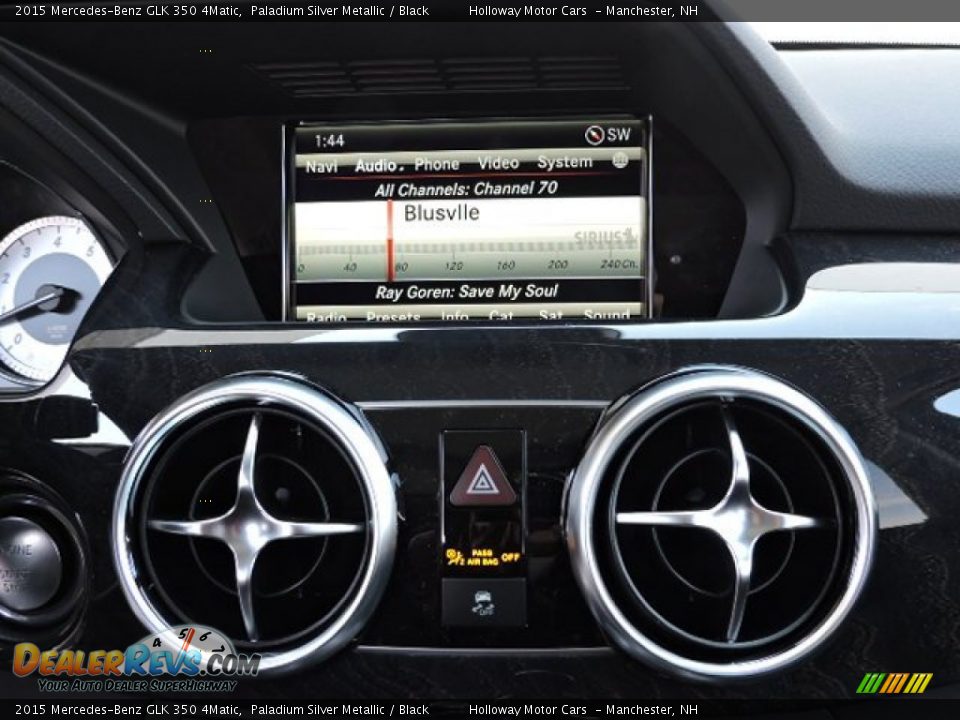 2015 Mercedes-Benz GLK 350 4Matic Paladium Silver Metallic / Black Photo #9