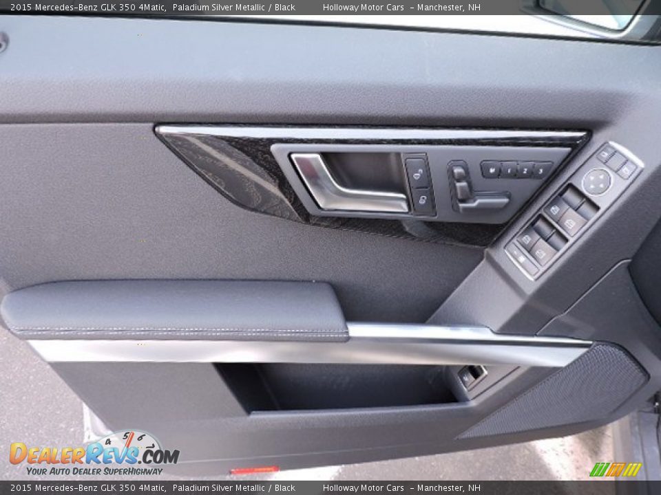 2015 Mercedes-Benz GLK 350 4Matic Paladium Silver Metallic / Black Photo #10