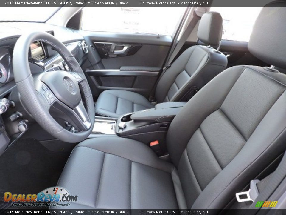 2015 Mercedes-Benz GLK 350 4Matic Paladium Silver Metallic / Black Photo #11