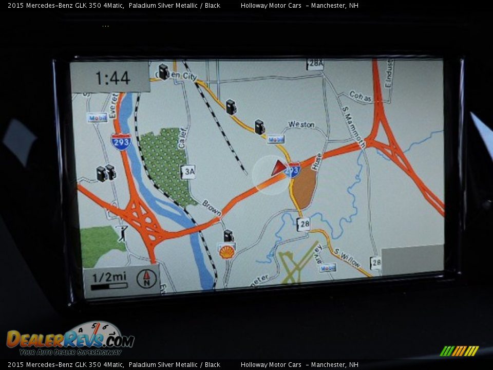 2015 Mercedes-Benz GLK 350 4Matic Paladium Silver Metallic / Black Photo #13