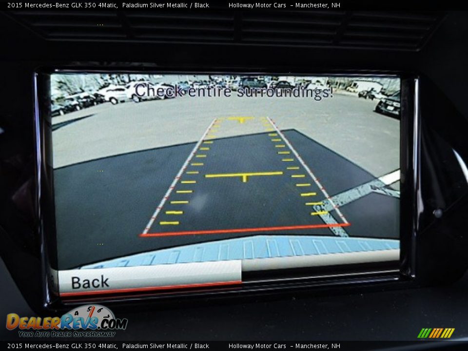 2015 Mercedes-Benz GLK 350 4Matic Paladium Silver Metallic / Black Photo #14