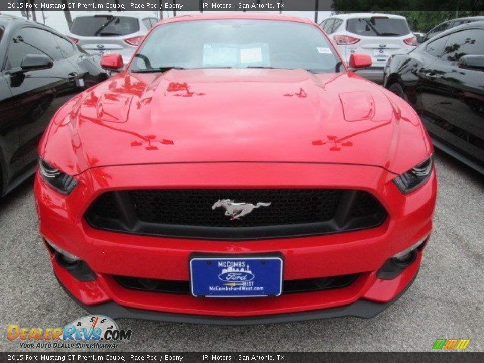 2015 Ford Mustang GT Premium Coupe Race Red / Ebony Photo #4