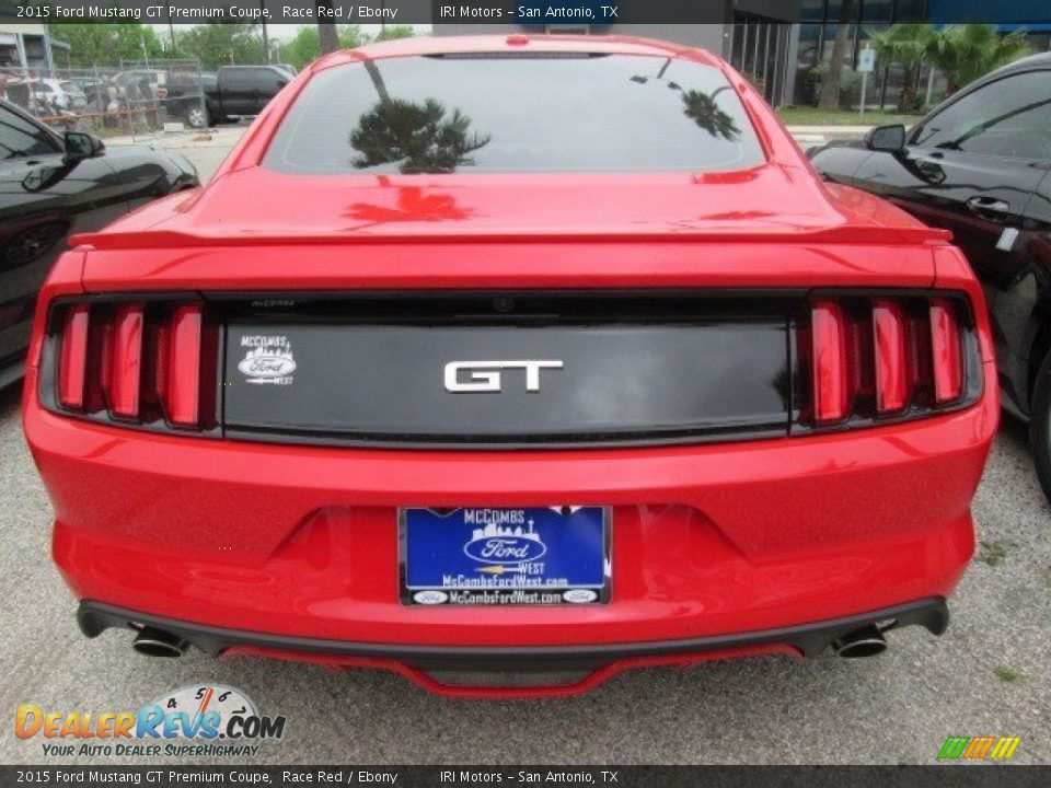 2015 Ford Mustang GT Premium Coupe Race Red / Ebony Photo #7
