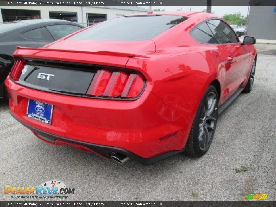 2015 Ford Mustang GT Premium Coupe Race Red / Ebony Photo #8