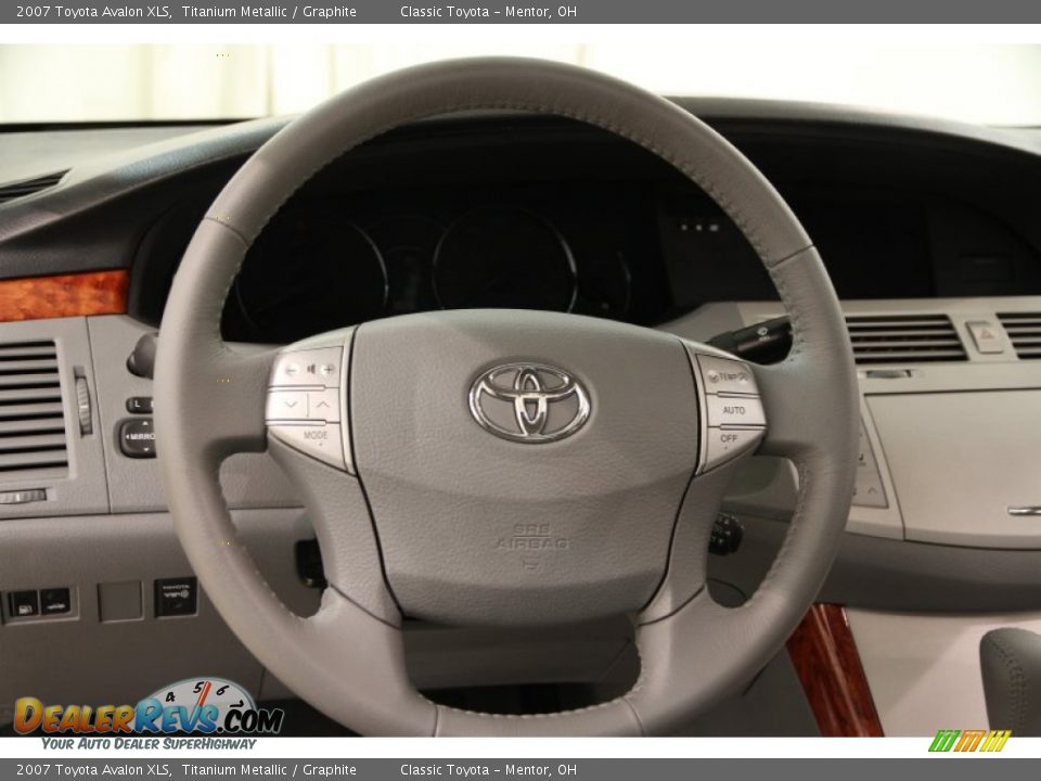 2007 Toyota Avalon XLS Steering Wheel Photo #6