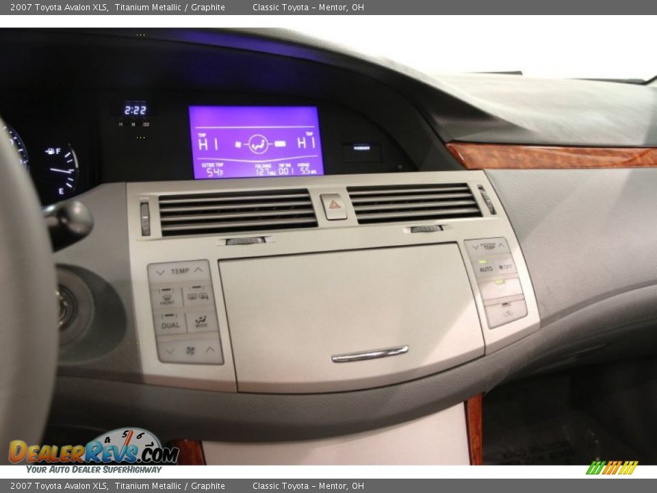 2007 Toyota Avalon XLS Titanium Metallic / Graphite Photo #8