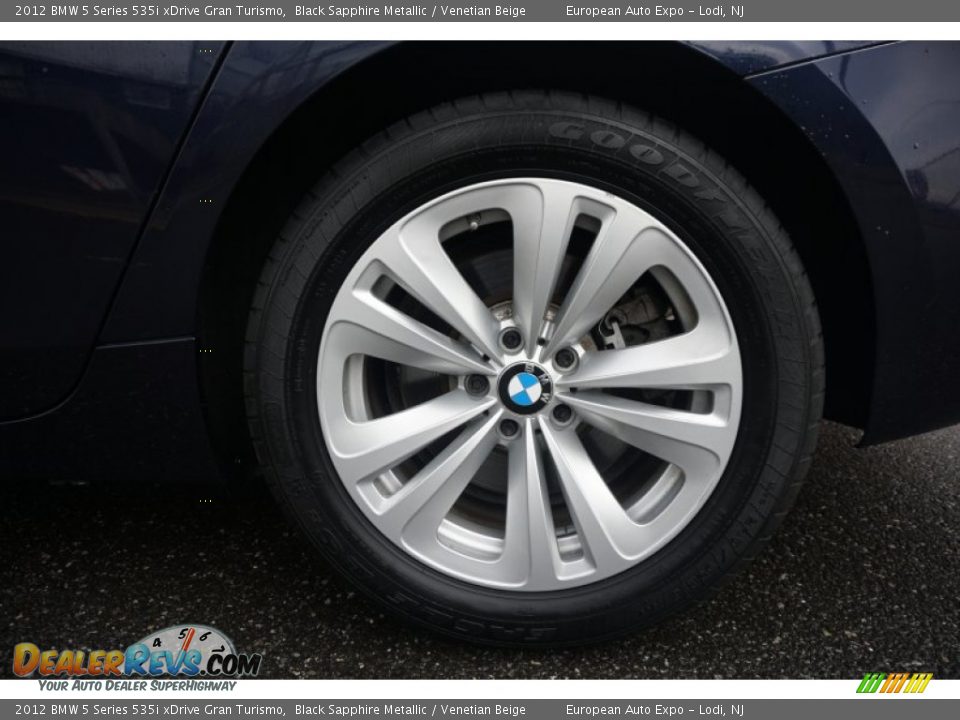2012 BMW 5 Series 535i xDrive Gran Turismo Wheel Photo #19