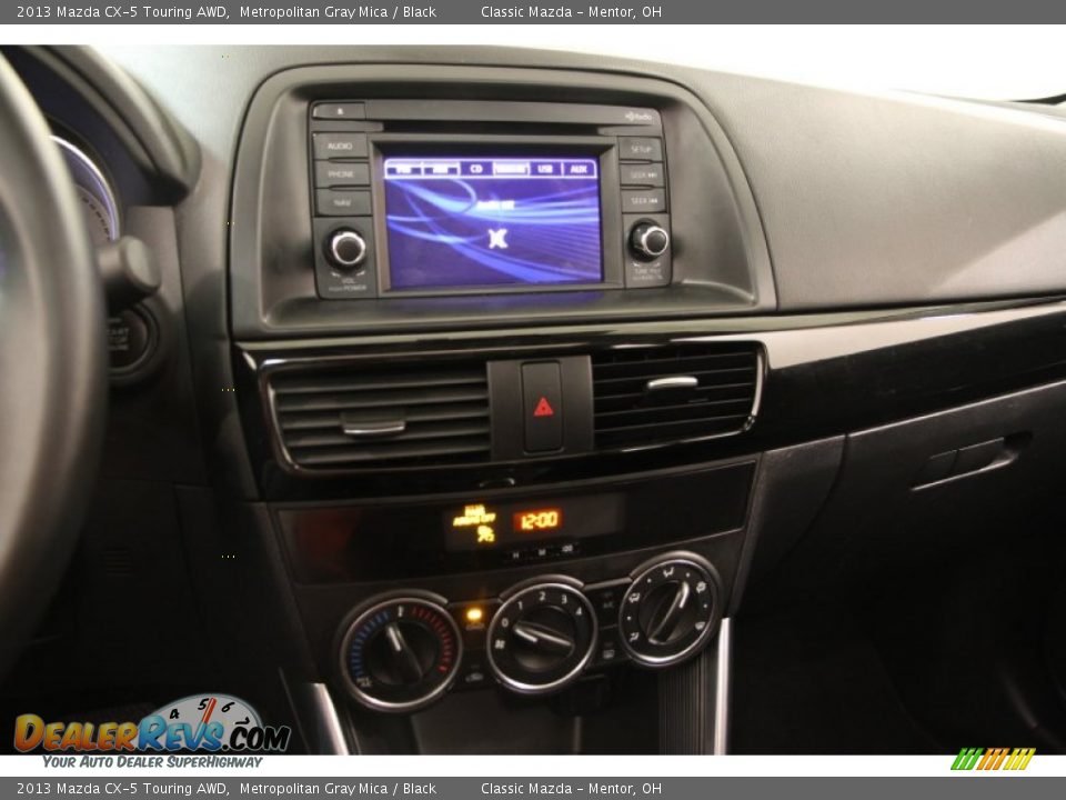 2013 Mazda CX-5 Touring AWD Metropolitan Gray Mica / Black Photo #8